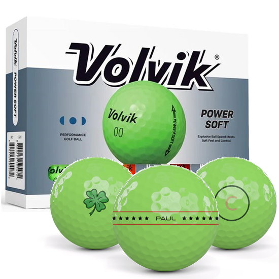 Volvik Power Soft Assorted Color Align XL Golf Balls by Volvik - 