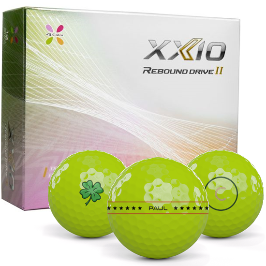 XXIO Rebound Drive II Assorted Colors Align XL Golf Balls