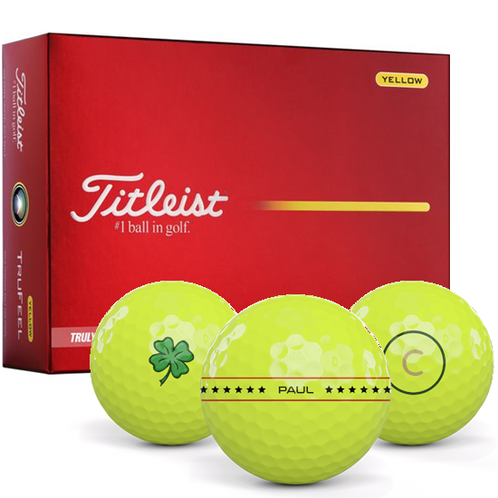 Titleist TruFeel Yellow Align XL Golf Balls - 2026 Model