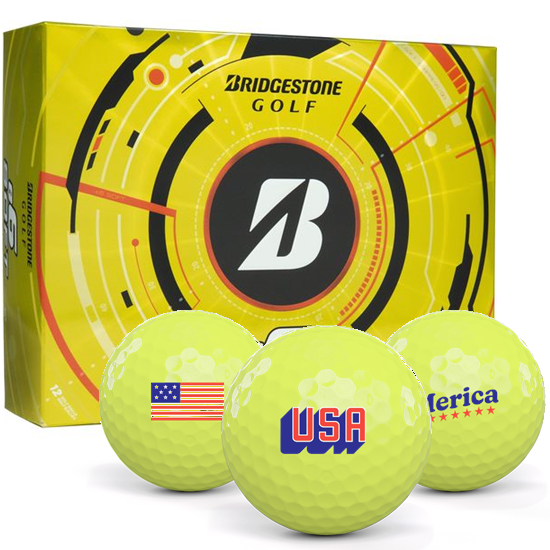 Bridgestone e6 Soft Yellow USA Pack 1 Icon Golf Balls