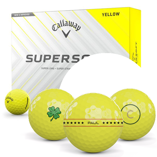 Callaway Golf Supersoft Yellow Align XL Golf Balls