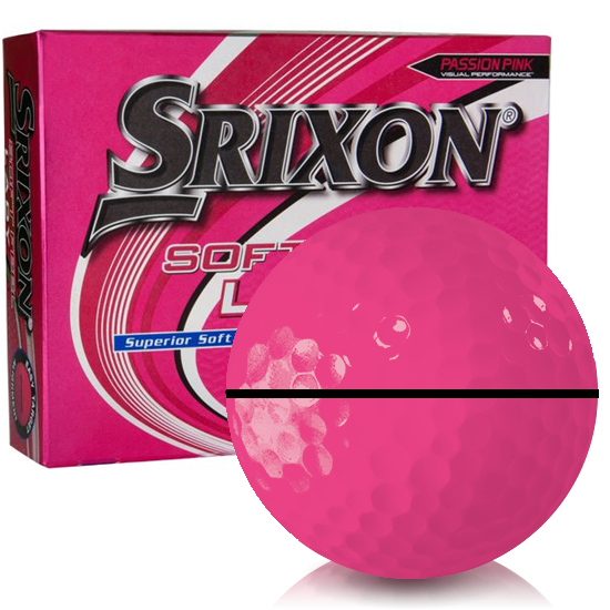 Srixon Soft Feel Lady Pink 7 Align XL Golf Balls