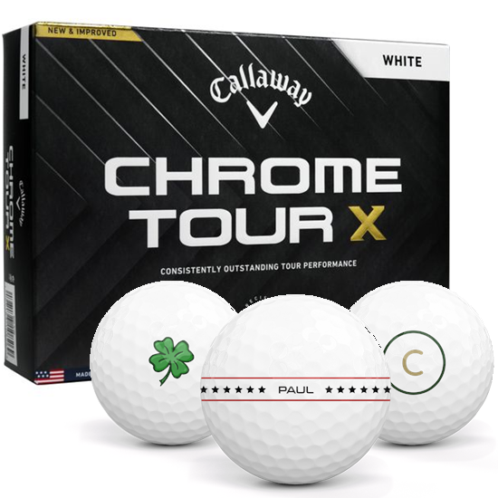 Callaway Golf 2024 Chrome Tour X Align XL Golf Balls