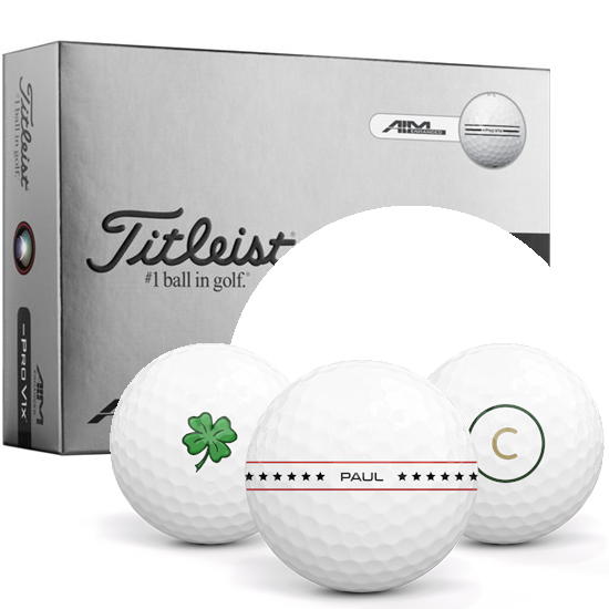 Titleist Pro V1x Left Dash Aim Enhanced Align XL Golf Balls - 2026 Model