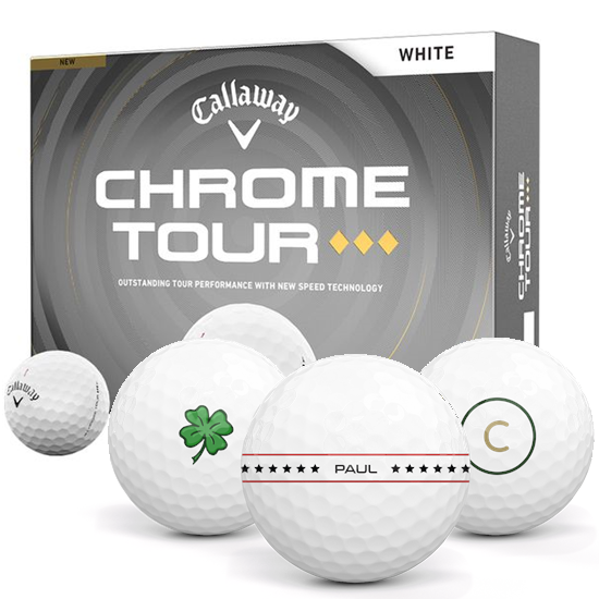 Callaway Golf Chrome Tour Triple Diamond Align XL Golf Balls - 2026 Model