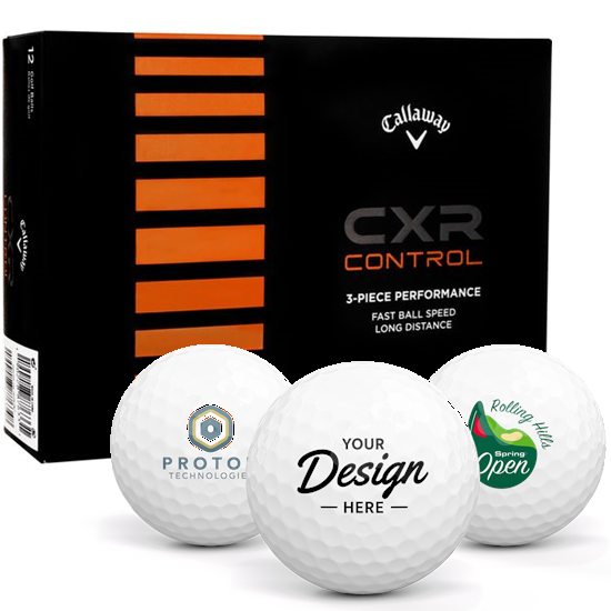 Callaway Golf Callaway Golf CXR Control 12 Dozen Custom Golf Balls - $503.40 at Golfballs.com