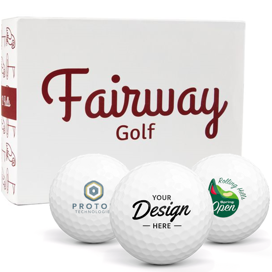 Fairway Golf Fairway Golf Par Tour 12 Dozen Custom Golf Balls White - $347.88 at Golfballs.com
