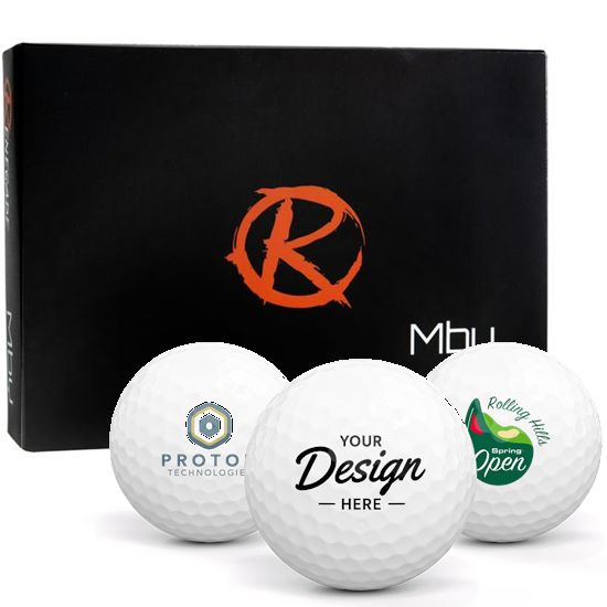 Renegade Golf Renegade Golf Mbu 12 Dozen Custom Golf Balls White - $539.88 at Golfballs.com