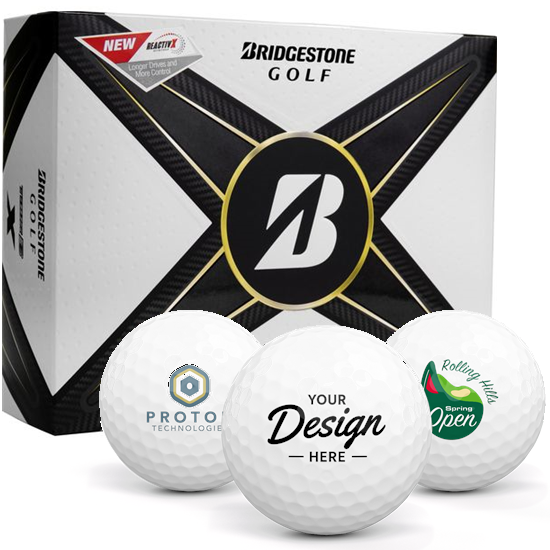 Bridgestone Bridgestone 2024 Tour B X 12 Dozen Custom Golf Balls - $39.99 at Golfballs.com