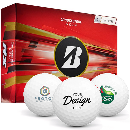 Bridgestone Bridgestone Tour B RX 12 Dozen Custom Golf Balls - $767.88 at Golfballs.com