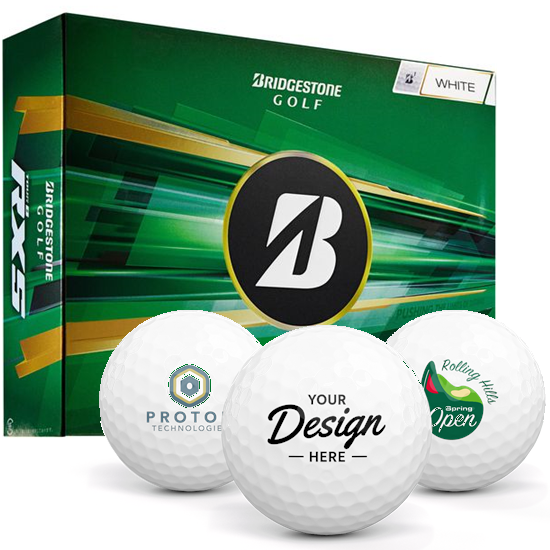 Bridgestone Bridgestone Tour B RXS 12 Dozen Custom Golf Balls - $767.88 at Golfballs.com