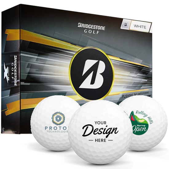 Bridgestone Bridgestone Tour B X 12 Dozen Custom Golf Balls - $767.88 at Golfballs.com