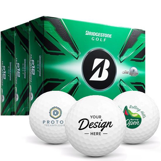 Bridgestone e12 HiLaunch Non-Mindset Trifecta - 12 Dozen Custom Logo