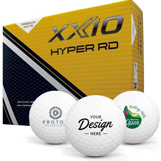 XXIO XXIO Hyper RD 12 Dozen Custom Golf Balls - $707.88 at Golfballs.com