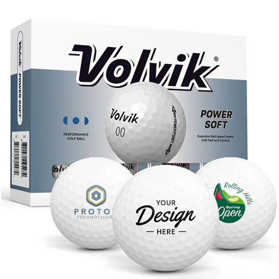 Volvik Volvik Power Soft 12 Dozen Custom Golf Balls - $383.88 at Golfballs.com