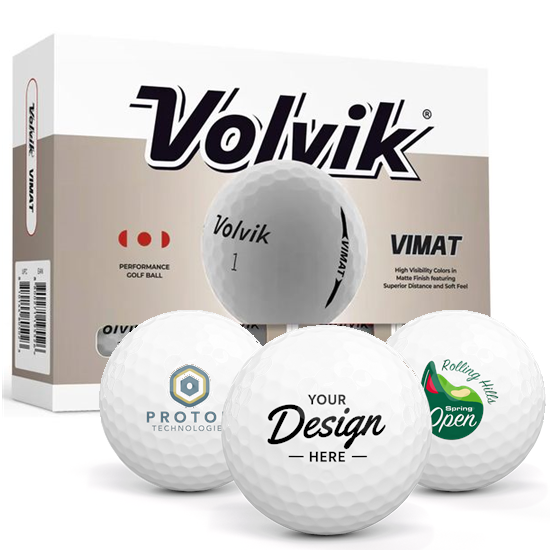 Volvik Volvik Vimat 12 Dozen Custom Golf Balls - 2026 Model - $383.88 at Golfballs.com