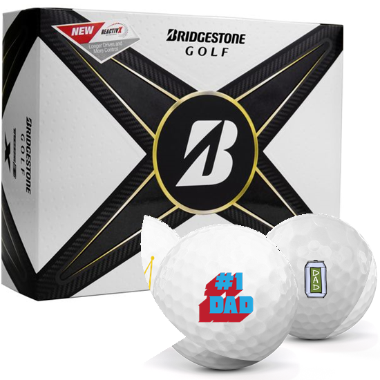 Bridgestone 2024 Tour B X Dad Pack 1 Icon Golf Balls
