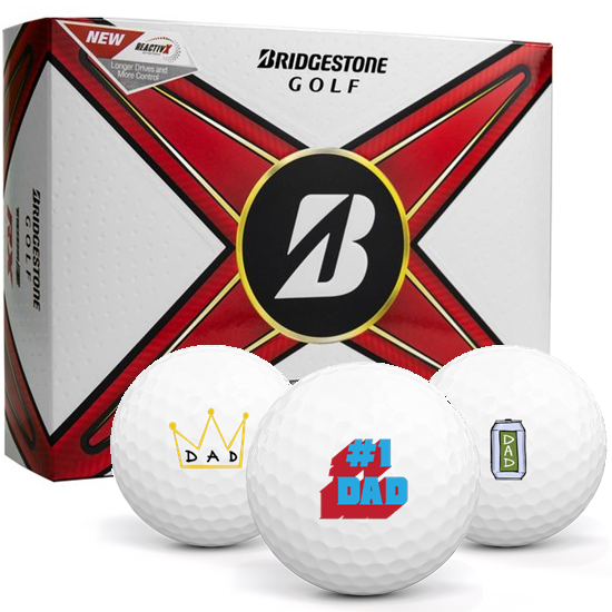 Bridgestone 2024 Tour B RX Dad Pack 1 Icon Golf Balls