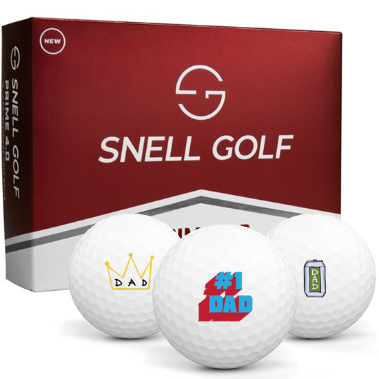 Snell Golf Prime 4.0 Dad Pack 1 Icon Golf Balls