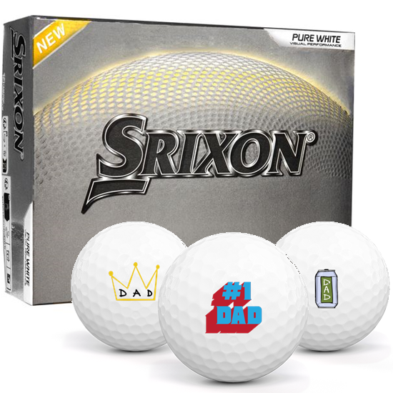 Srixon Z-Star Diamond 3 Dad Pack 1 Icon Golf Balls