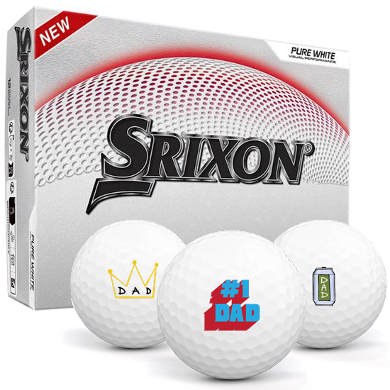Srixon Z-Star XV 9 Dad Pack 1 Icon Golf Balls - 2025 Model