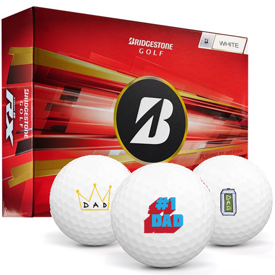 Bridgestone Tour B RX Dad Pack 1 Icon Golf Balls