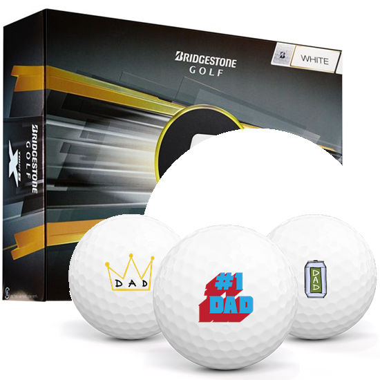 Bridgestone Tour B X Dad Pack 1 Icon Golf Balls
