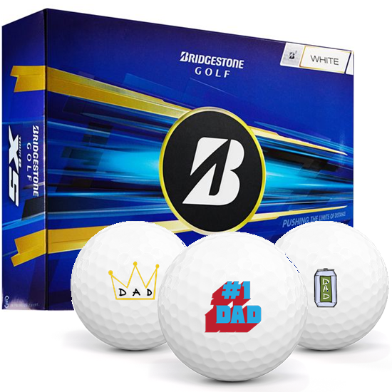 Bridgestone Tour B XS Dad Pack 1 Icon Golf Balls