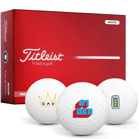 Titleist TruFeel Dad Pack 1 Icon Golf Balls - 2026 Model