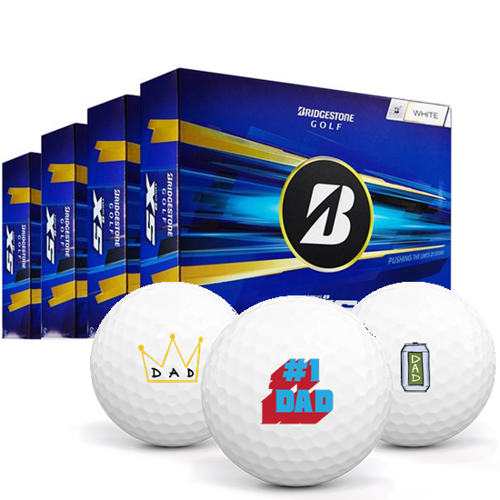 Bridgestone Tour B XS Dad Pack 1 Icon Golf Balls - Buy 3 DZ Get 1 DZ Free - 2026 Model