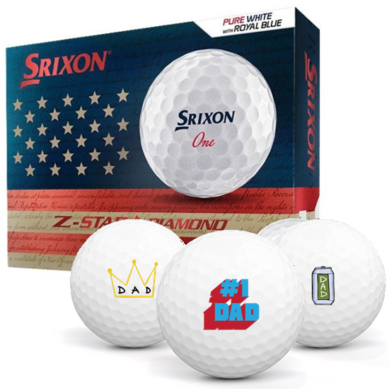 Srixon Z-Star Diamond 3 USA Limited Edition Dad Pack 1 Icon Golf Balls