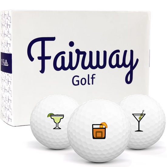 Fairway Golf Eagle Pro Drinks Pack 1 Icon Golf Balls