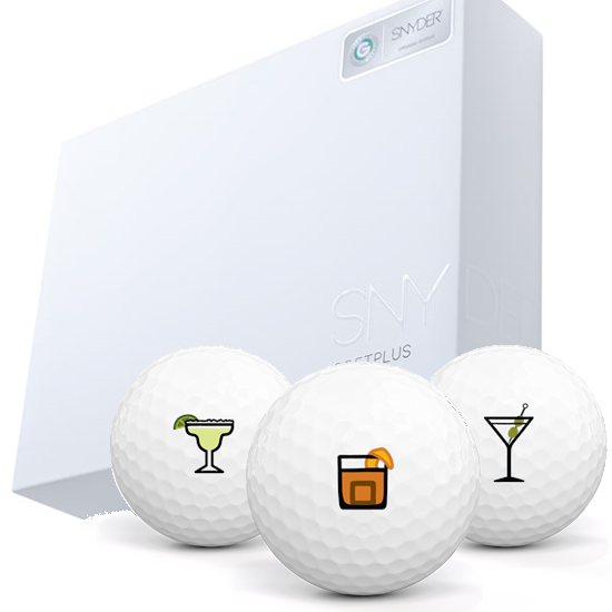SNYDER Golf Soft Plus Drinks Pack 1 Icon Golf Balls
