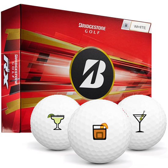 Bridgestone Tour B RX Drinks Pack 1 Icon Golf Balls