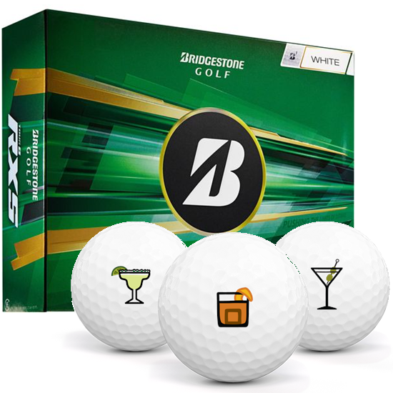 Bridgestone Tour B RXS Drinks Pack 1 Icon Golf Balls