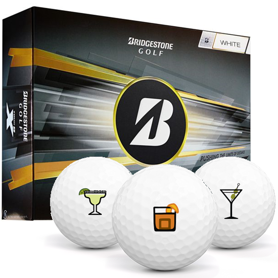 Bridgestone Tour B X Drinks Pack 1 Icon Golf Balls