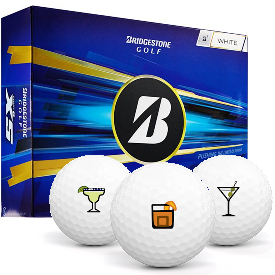 Bridgestone Tour B XS Drinks Pack 1 Icon Golf Balls