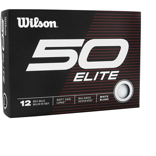 Wilson Fifty Elite Halloween Icon Golf Balls White