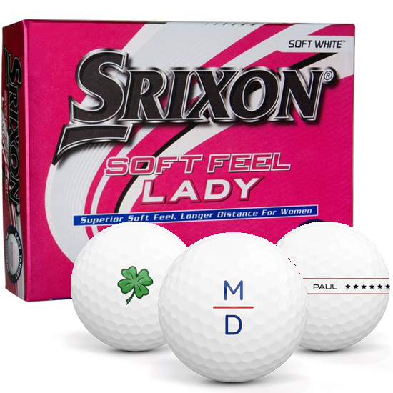 Srixon Soft Feel Lady 7 Monogram Golf Balls