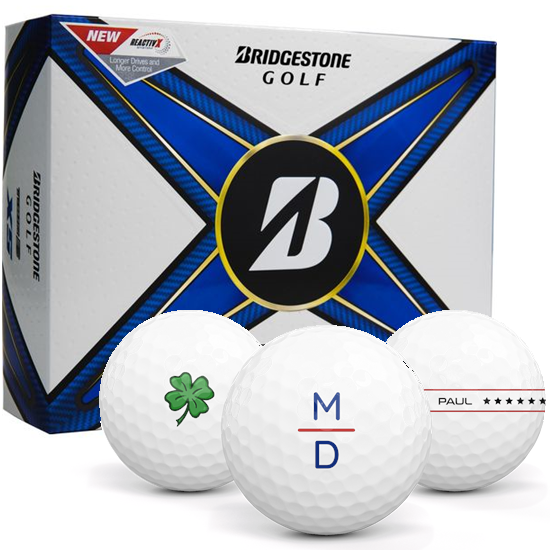 Bridgestone 2024 Tour B XS Monogram Golf Balls