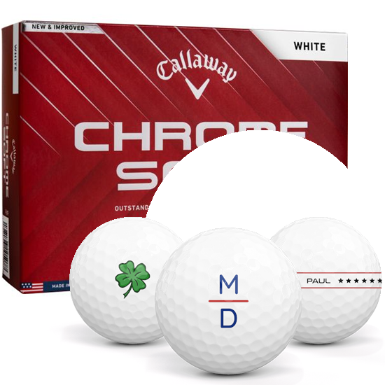Callaway Golf 2024 Chrome Soft Monogram Golf Balls
