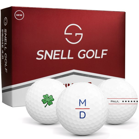 Snell Golf Prime 4.0 Monogram Golf Balls