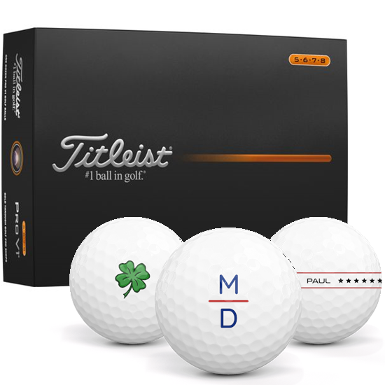 Titleist Pro V1 High Number Monogram Golf Balls