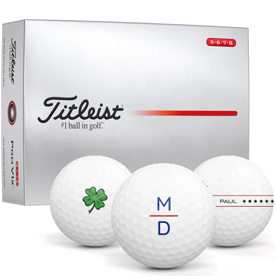 Titleist Pro V1x High Number Monogram Golf Balls