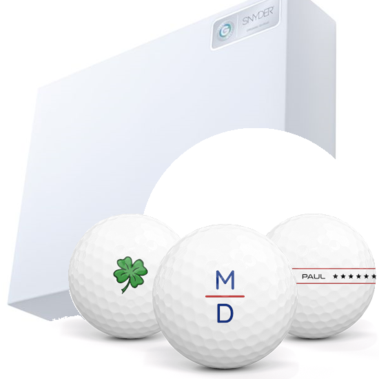 SNYDER Golf Soft Plus Monogram Golf Balls