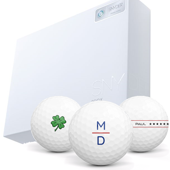 SNYDER Golf Pro X Monogram Golf Balls - 2025 Model