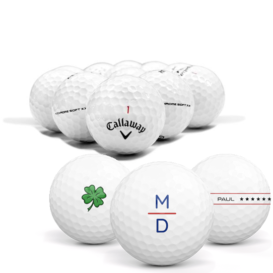 Callaway Golf Prior Model Chrome Soft X Bulk Monogram Golf Balls