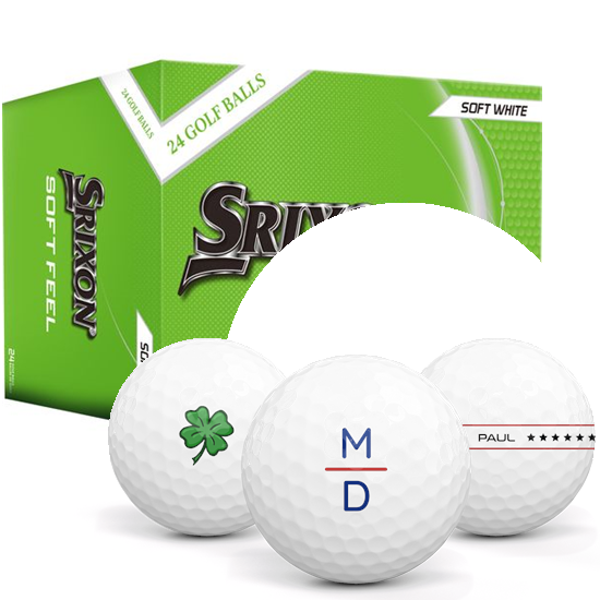 Srixon Soft Feel 14 Double Dozen Monogram Golf Balls
