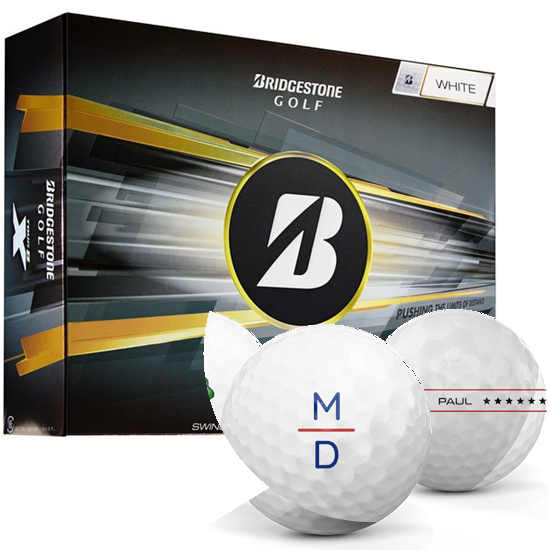 Bridgestone Tour B X Monogram Golf Balls