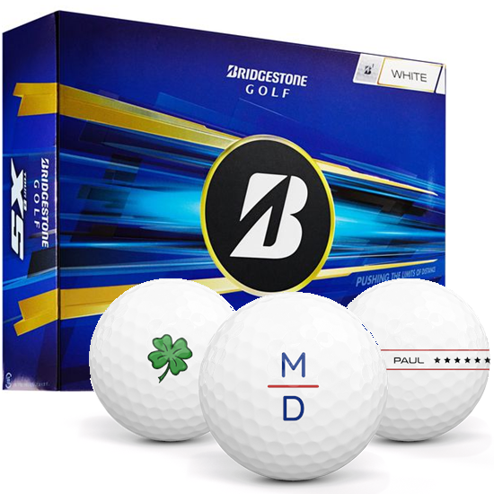 Bridgestone Tour B XS Monogram Golf Balls